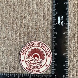 Morehouse College Georgia Patch - Red and White